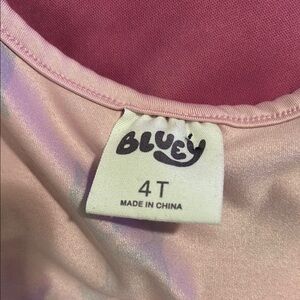 Bluey Kids' Pink and Purple Shirt